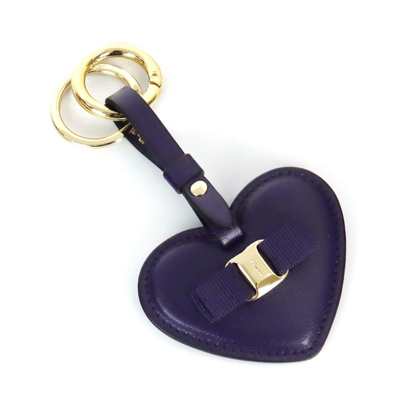 Brandol / Ferragamo フェラガモ キーリング ヴァラリボン ハート