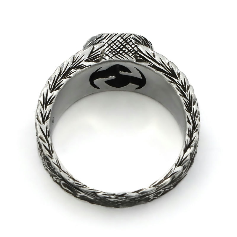 Brandol / GUCCI グッチ リング インターロッキングG リング 13号