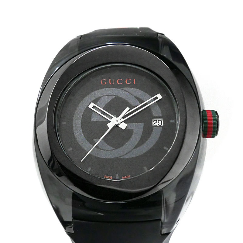 Brandol / GUCCI グッチ メンズ腕時計 SYNC グッチシンク 46mm