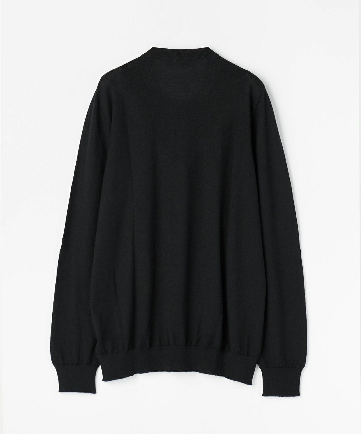 ラウンドネックセーター(カシミヤ)(MEN) 全2色 | BRITISH MADE