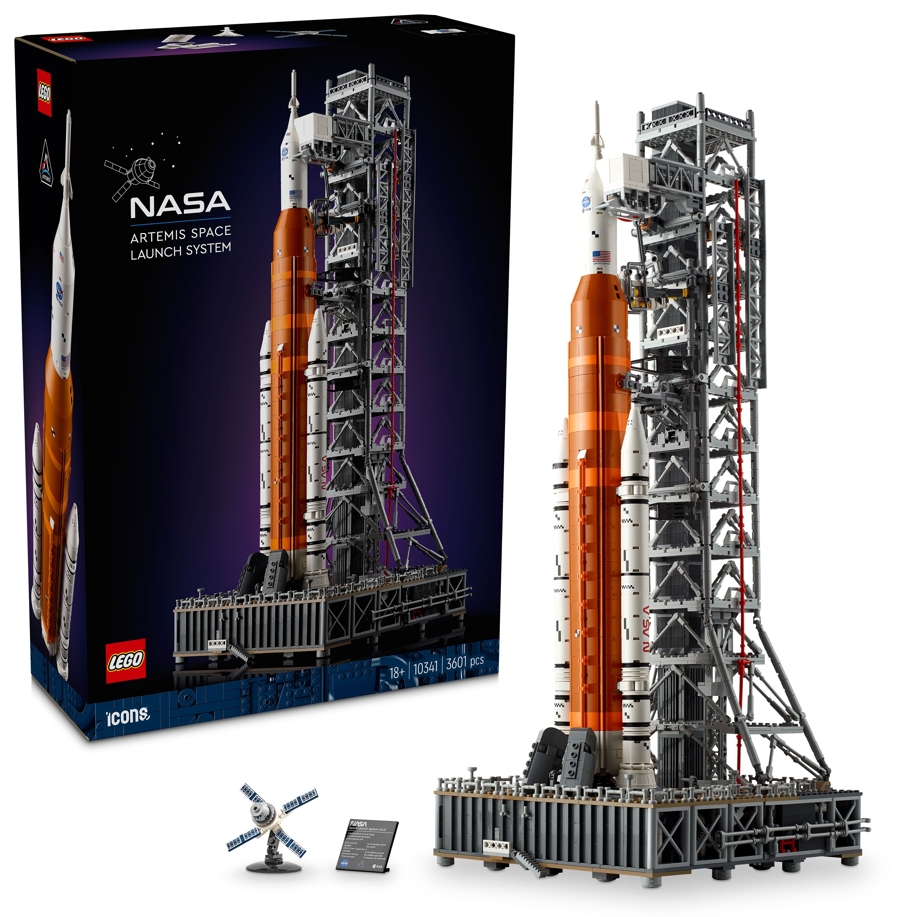 LEGO Icons 10341 – Sistemul de Lansare Spațială Artemis NASA