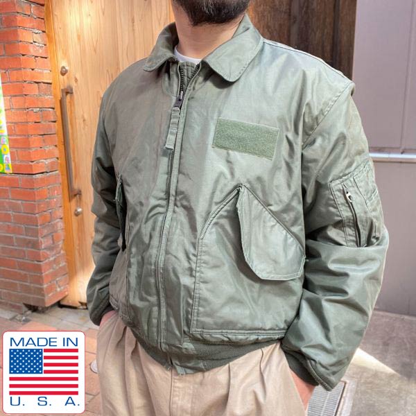 00s USA製 実物 米軍 CWU-45/P フライトジャケット Lサイズ MIL-J
