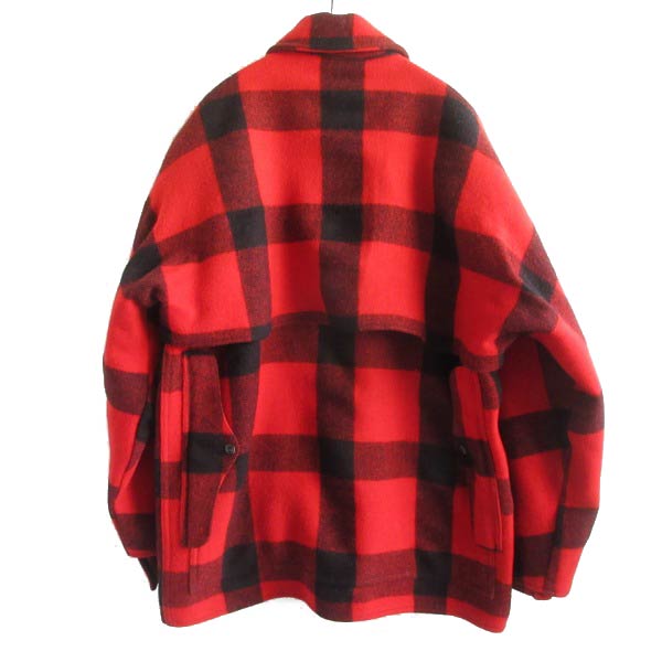 70s-00s USA製 FILSON フィルソン ダブルマッキーノ クルーザー 赤黒 L