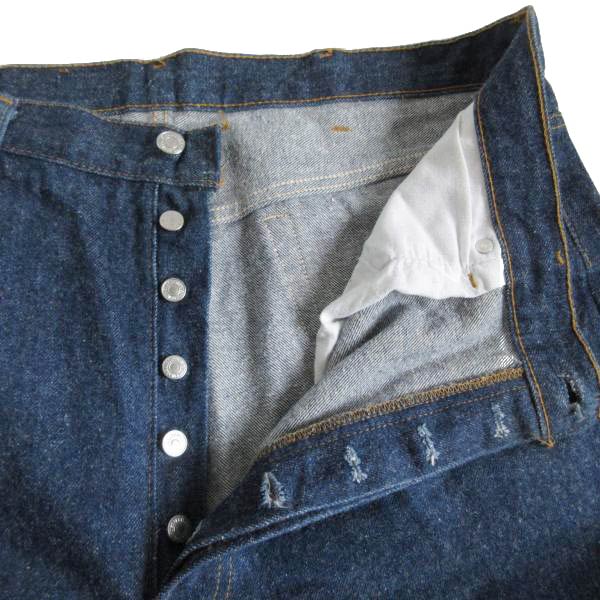 1991年製 USA製 リーバイス501xx 毛羽立ち 濃紺 ジーンズ 実寸W41