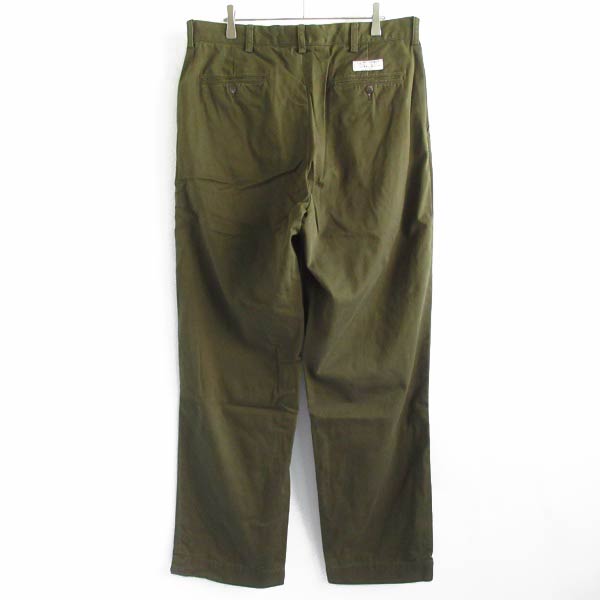 90s-00s POLO CHINO ラルフローレン チノパン 濃いオリーブ系 34×30