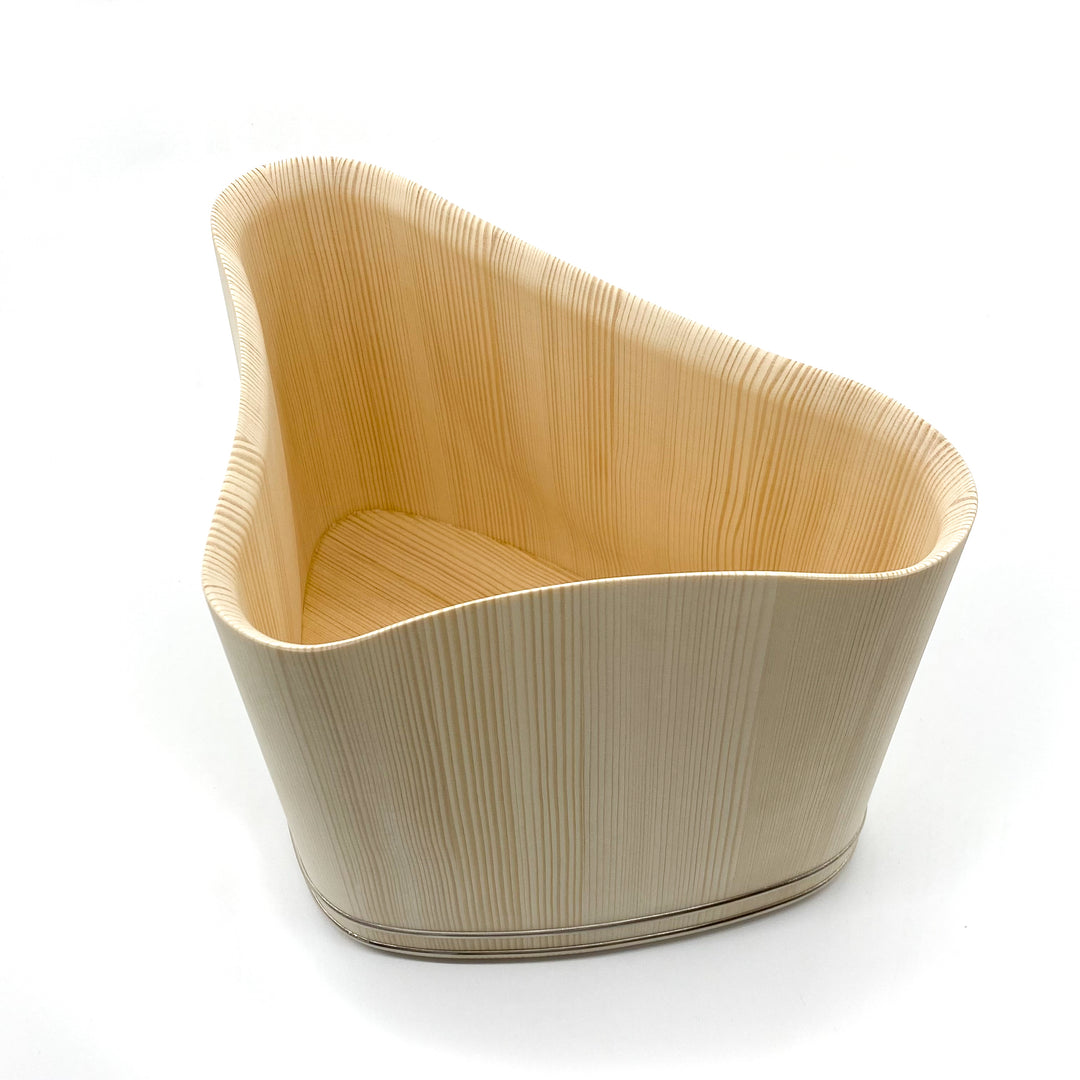 中川木工芸比良工房 「WAVE」 アートなシャンパンクーラー – By Emotion