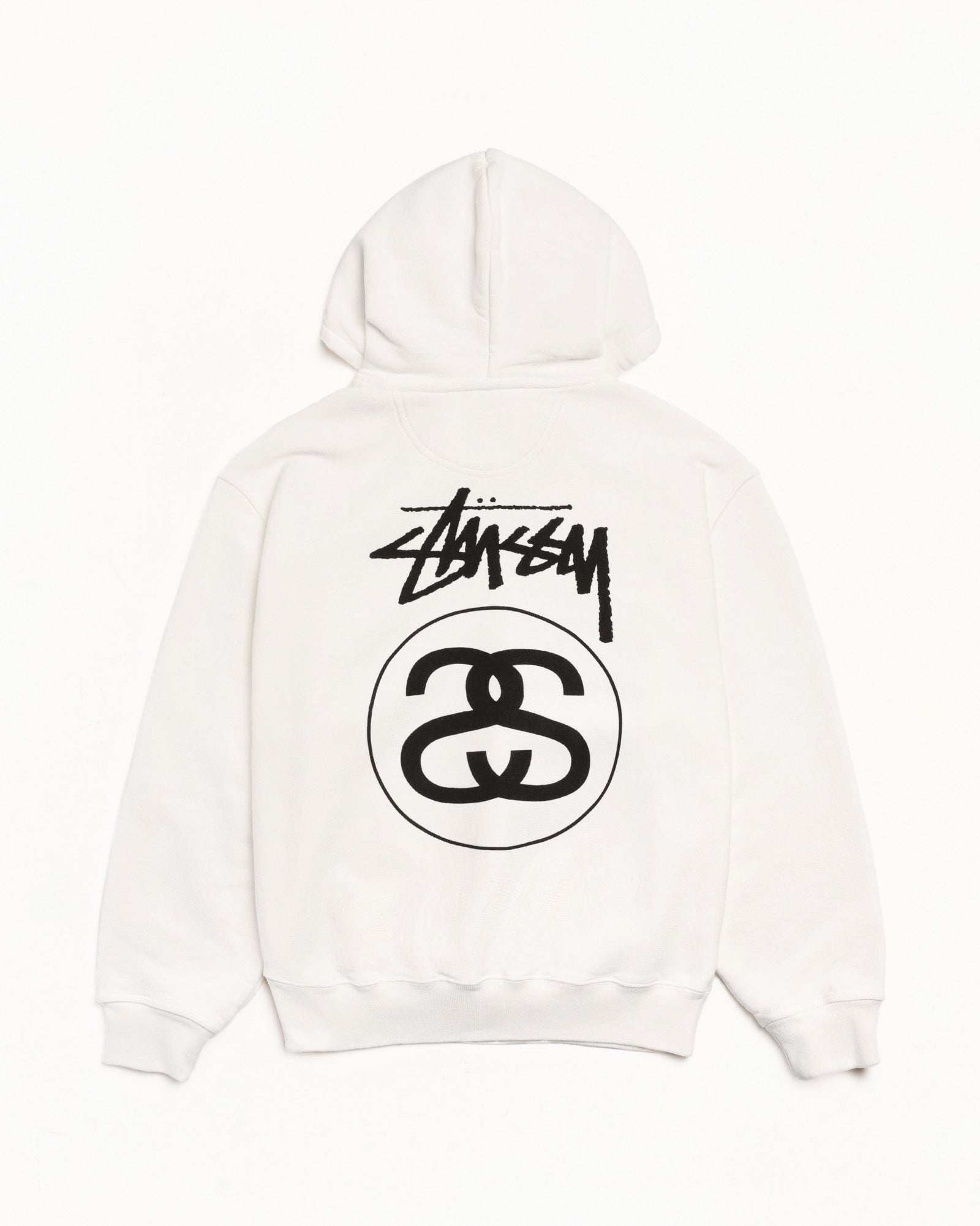 Stock Link Zip Hoodie Pigment Dyed – Natural | Sweats | Stüssy Canada