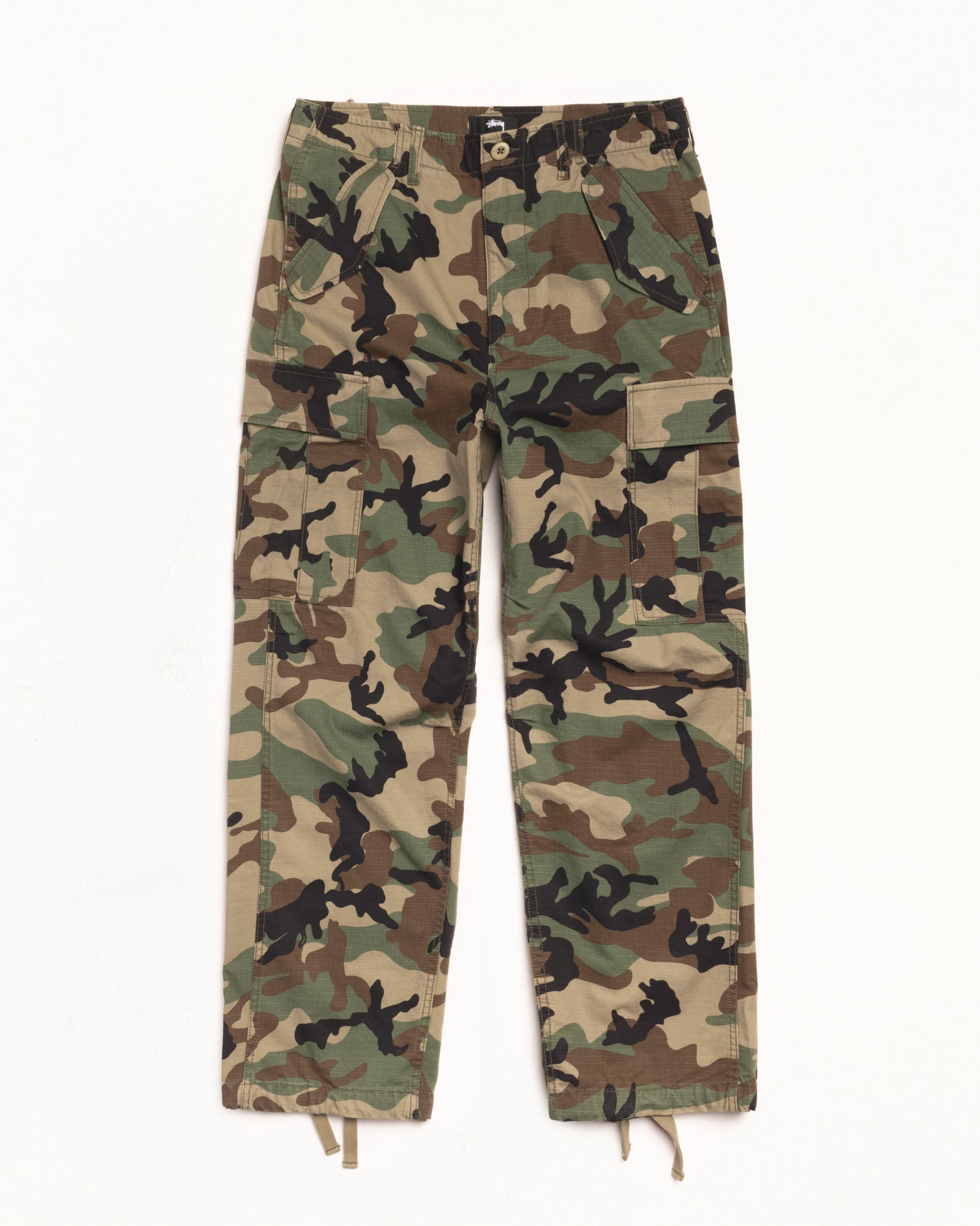 Cargo Pant – Woodland Camo | Pants | Stüssy Canada