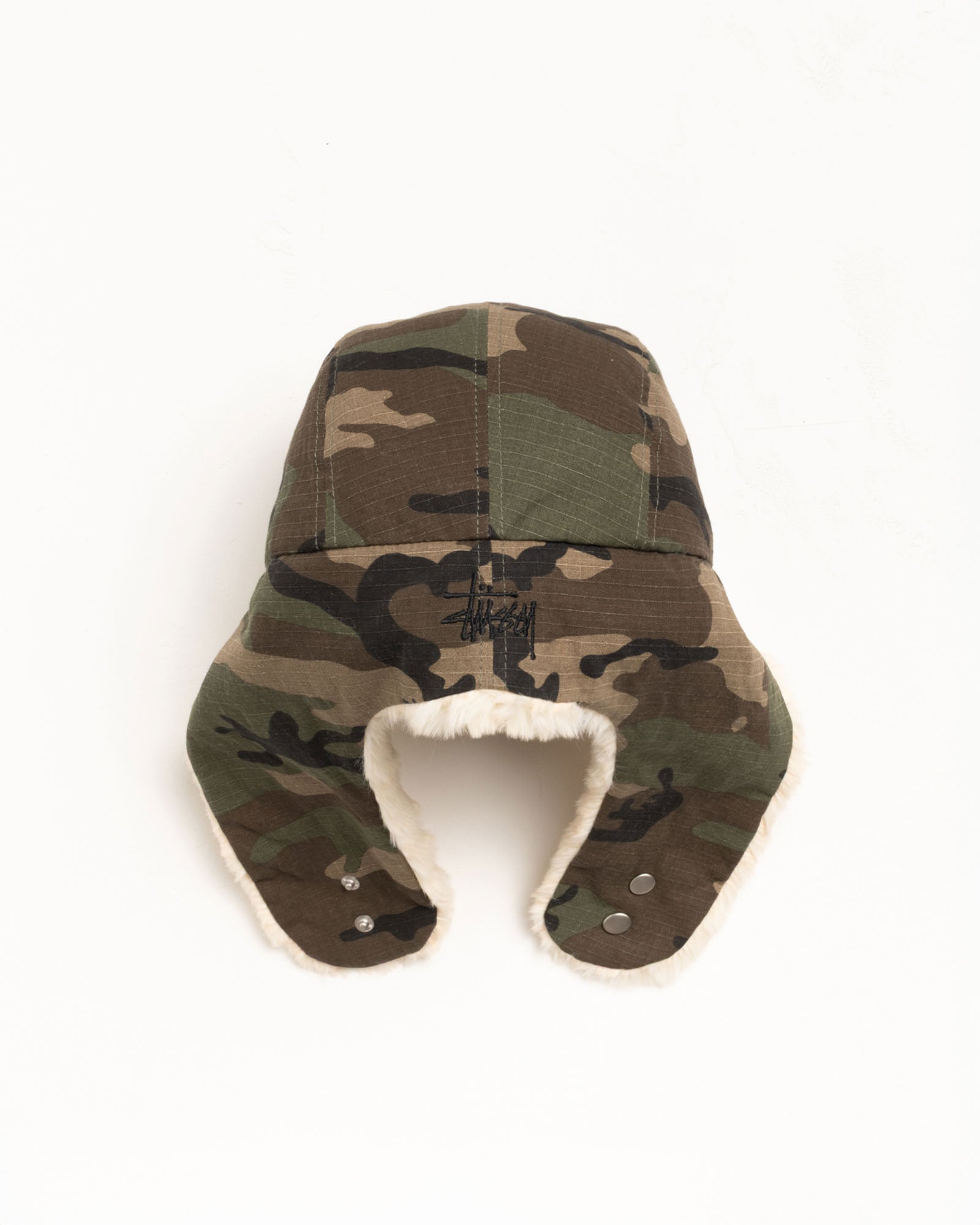 Ripstop Trapper Cap – Camo | Headwear | Stüssy Canada