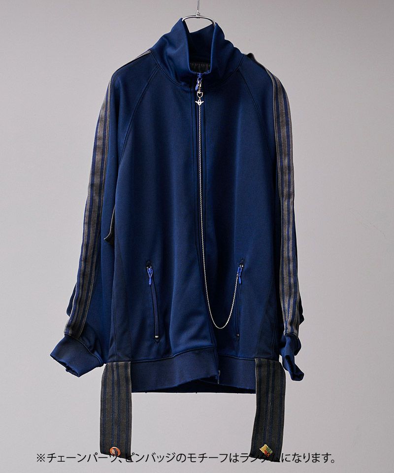 30%OFF【BODYSONG.(ボディソング)】PIGMENT-DYED DISTRESSED TRACK