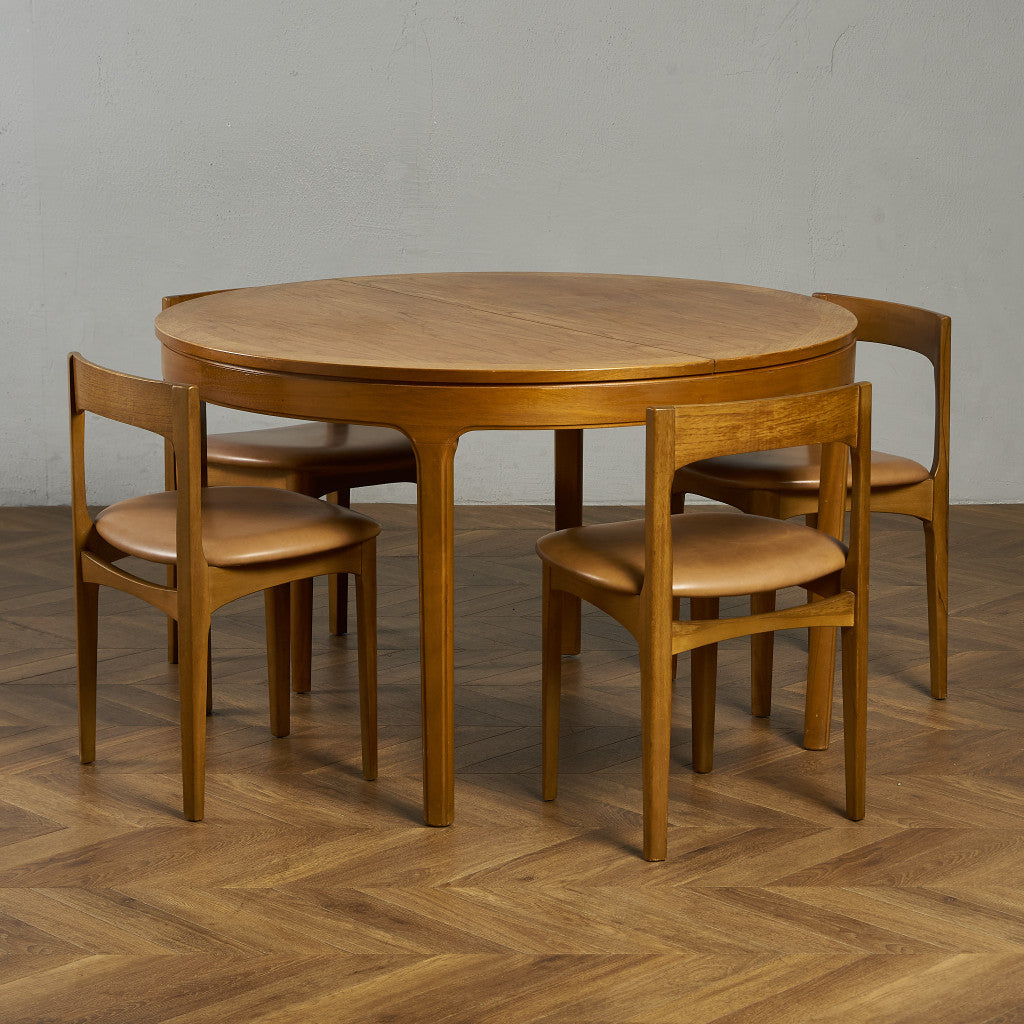 Nathan エクステンション ラウンドテーブル – camori ヴィンテージ家具