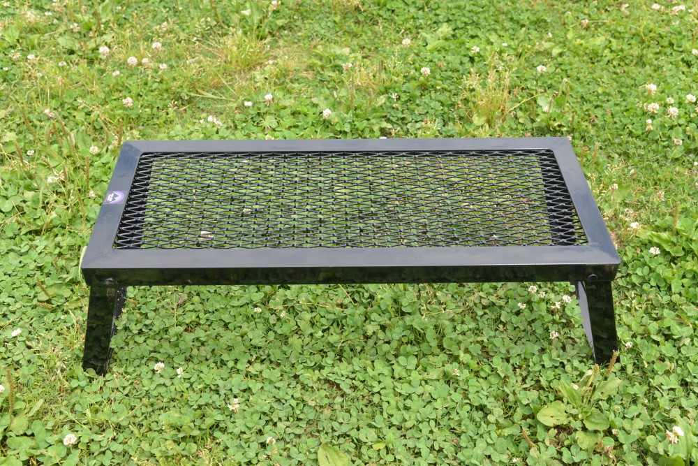 キャンプマニアプロダクツ アイアングリルスタンド2セット キャンプ