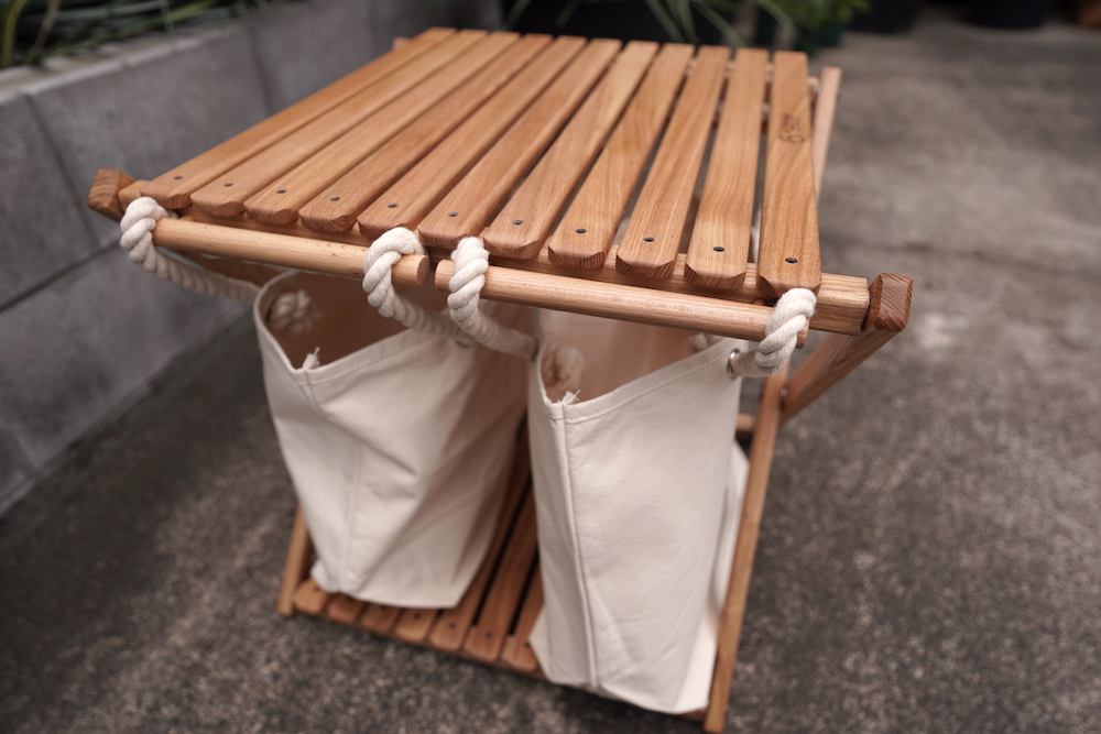 SOLD OUT】CAMP MANIA PRODUCTS / TRASH STAND TABLE | CAMP MANIA