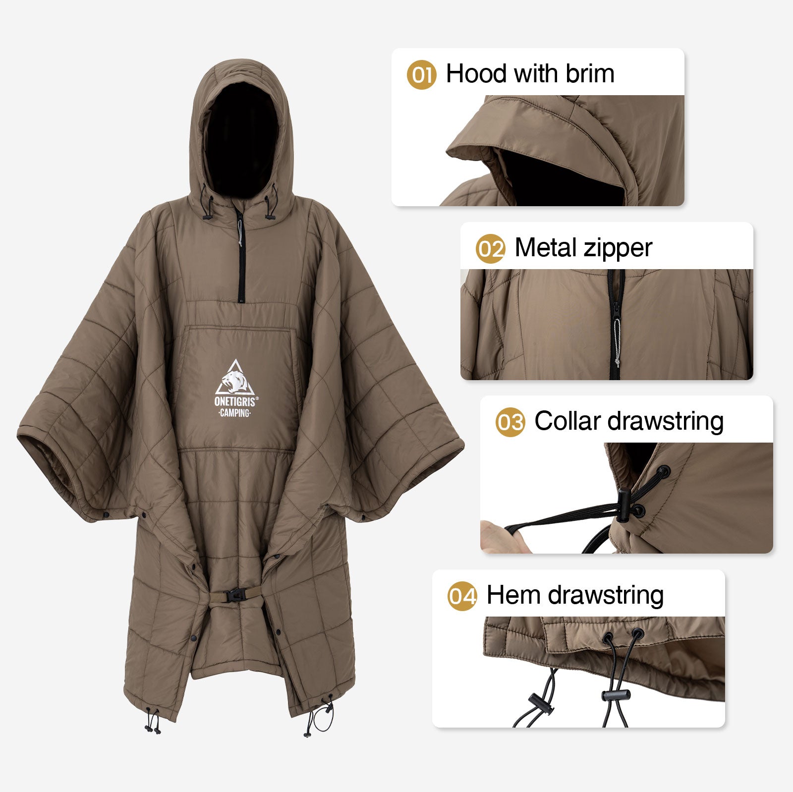 アウトドア ホンチョ ポンチョ | OneTigris キャンプ – OneTigris Camping