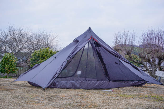 新生ULテントLITEWAYのピラオムデュオタープがかなり良い
