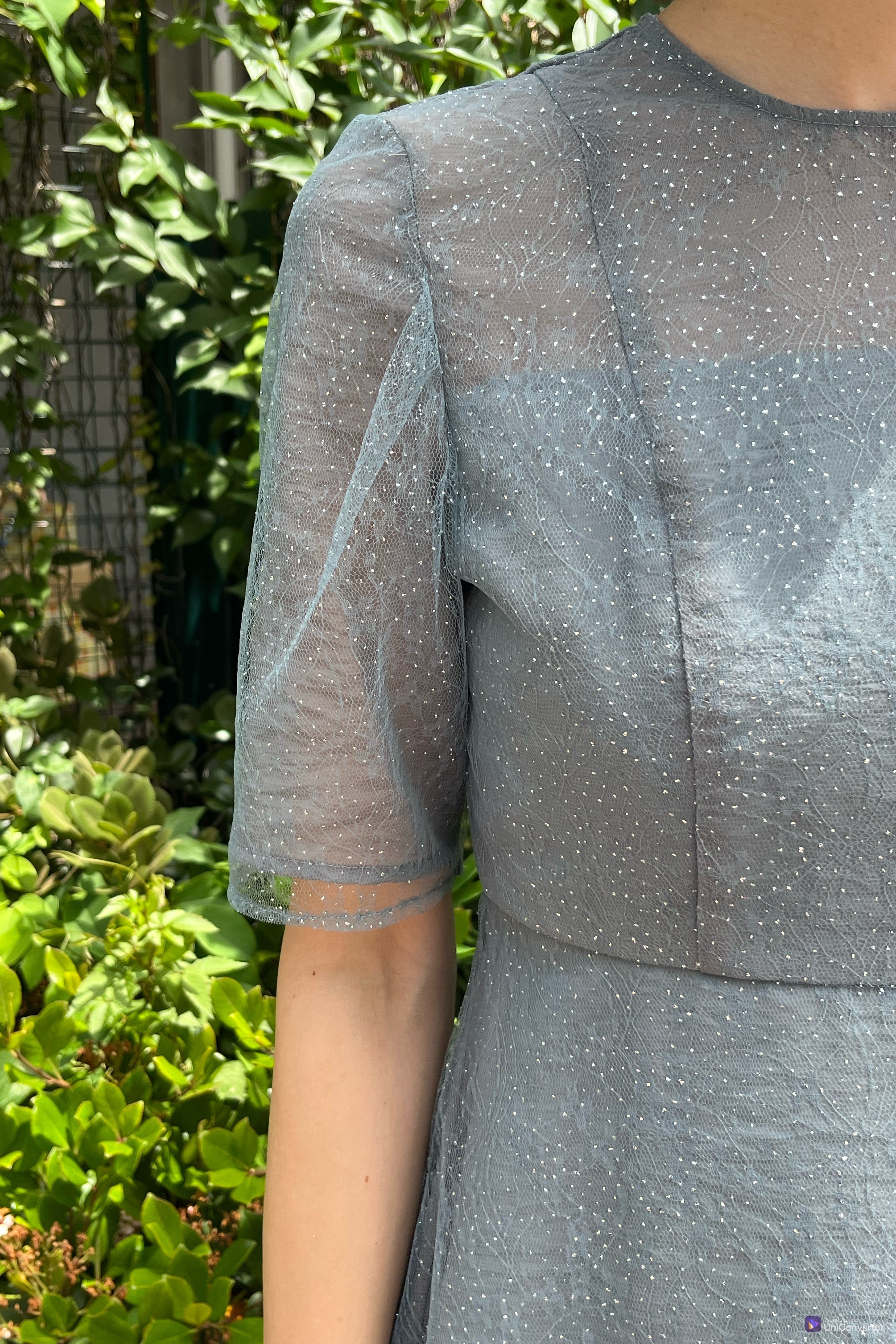 レンタルドレスCANVAS 銀座/東京 / 【kaene】 ブルーグリーンラメ