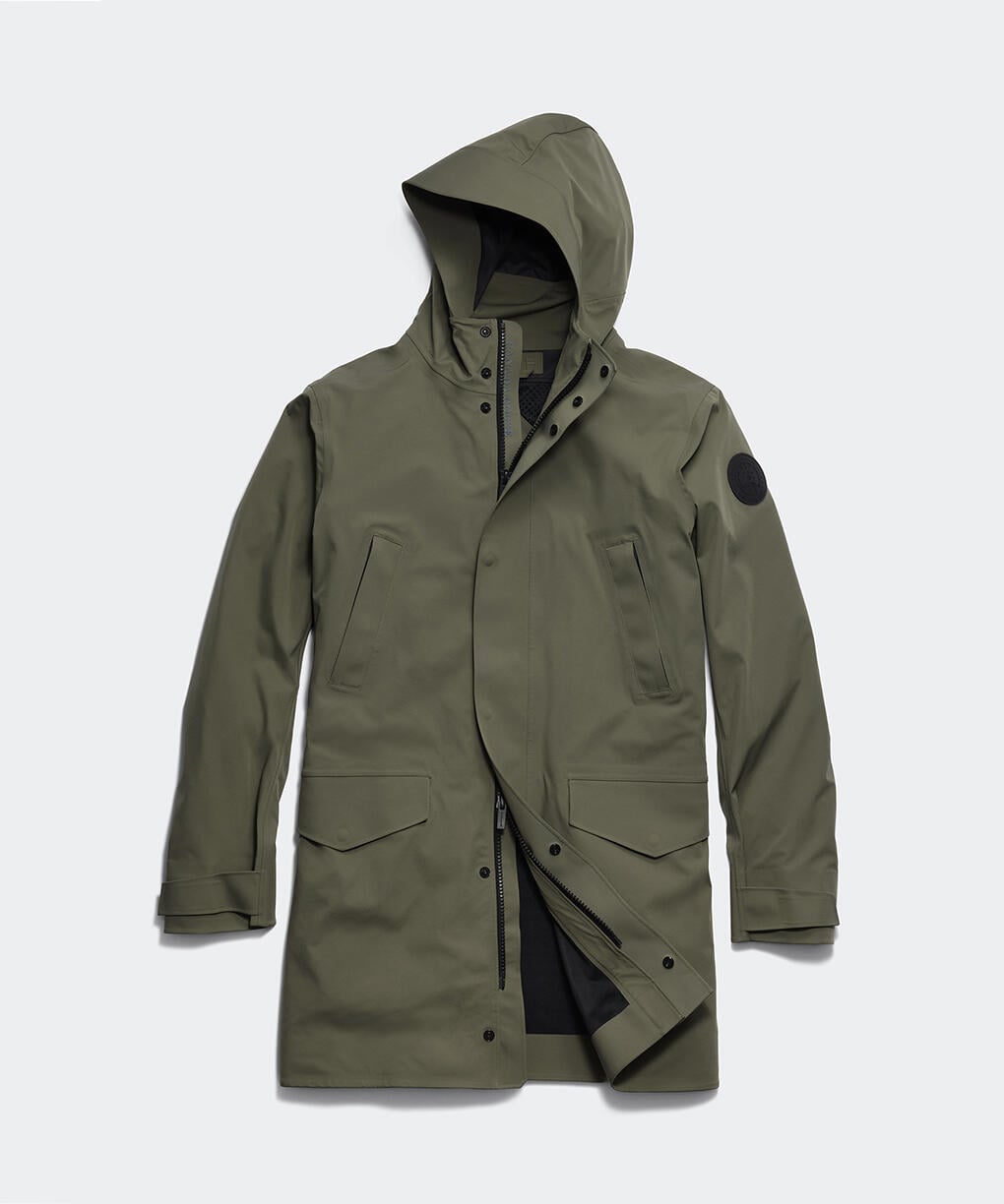 バークレー レイン ジャケット ブラックレーベル(5637MB)｜カナダ