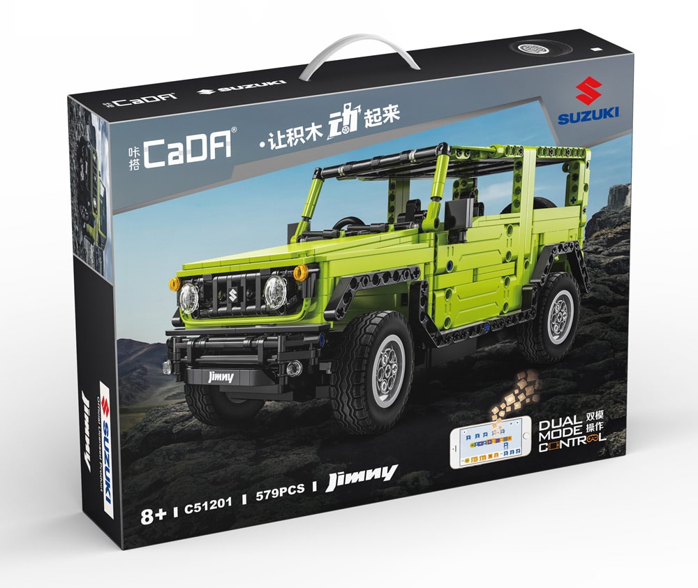 CaDA Suzuki Jimny 1/12 (579 Teile) (neue Version 2025) - CaDA.toys