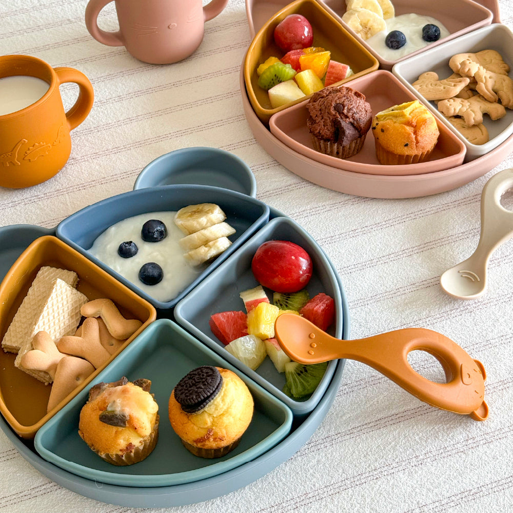 Arne divider plate - Mr Bear Blue | Liewood リーウッド 公式