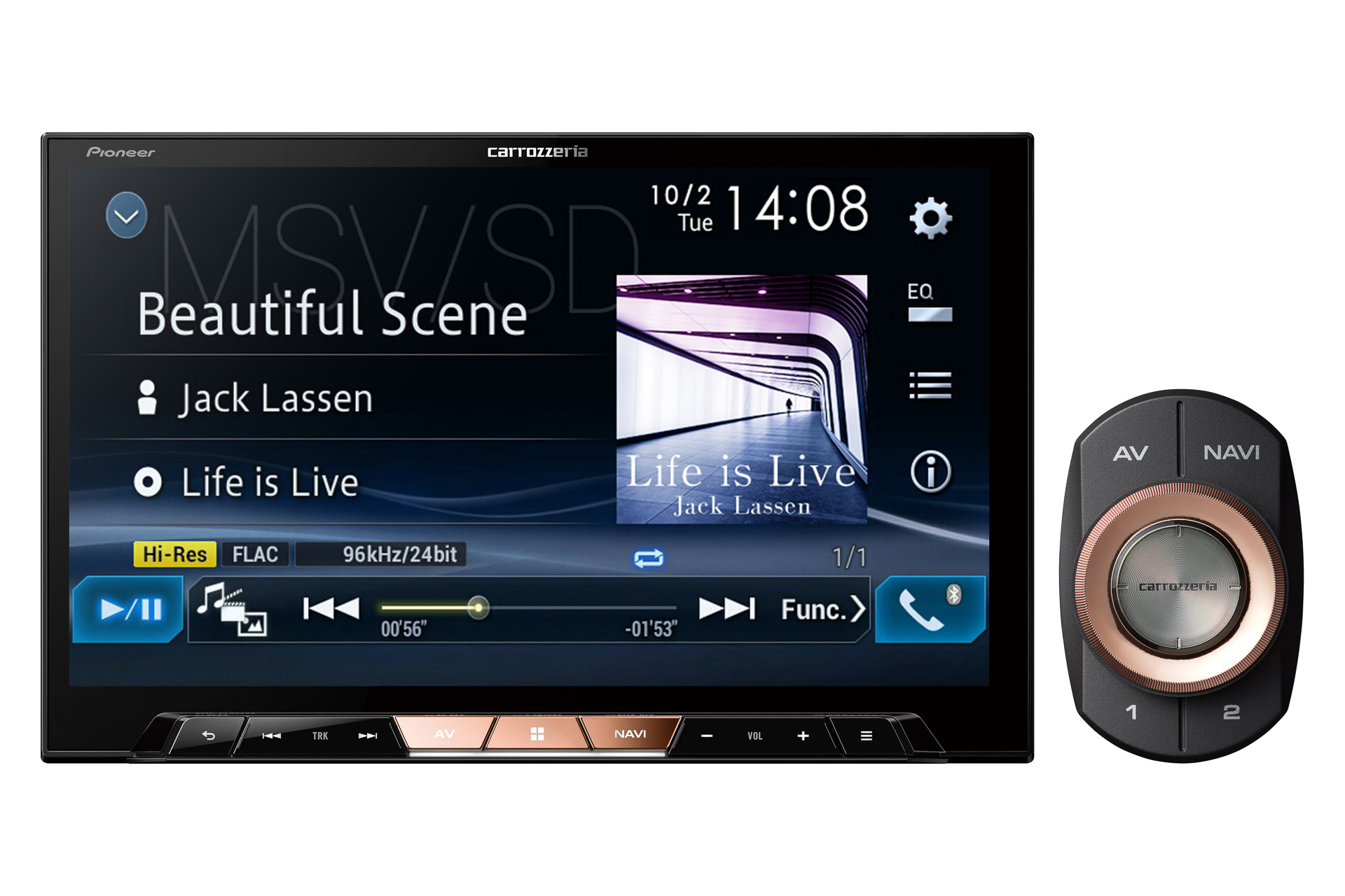 パイオニア、カロッツェリア「サイバーナビ Xシリーズ」に8V型大画面