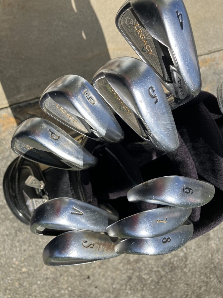 キャロウェイLEGACY V FORGED 7本 GS95 S200 上田桃子 変わらぬ