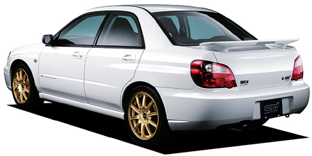 スバルインプレッサWRX STI GDB2004 ZERO/SPORTS CZS インプレッサ