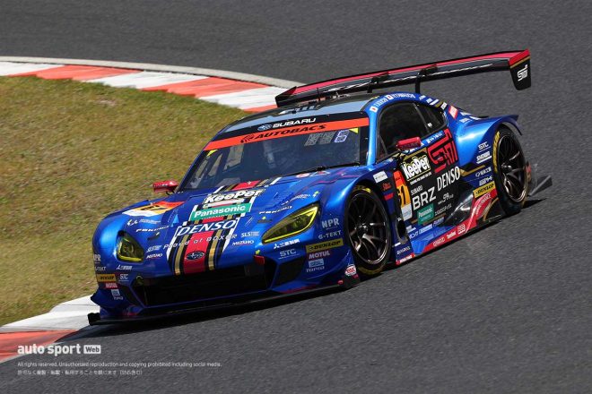 王者SUBARU BRZ山内がPP獲得。初予選のQ2で新人がセカンドロウに並ぶ