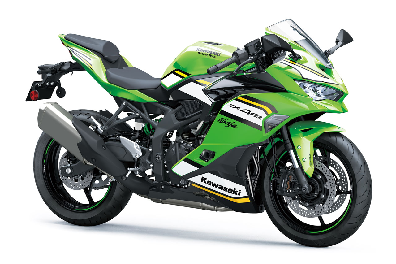 カワサキ、『Ninja ZX-4R SE／ZX-4RR KRT EDITION』の2025年モデルを