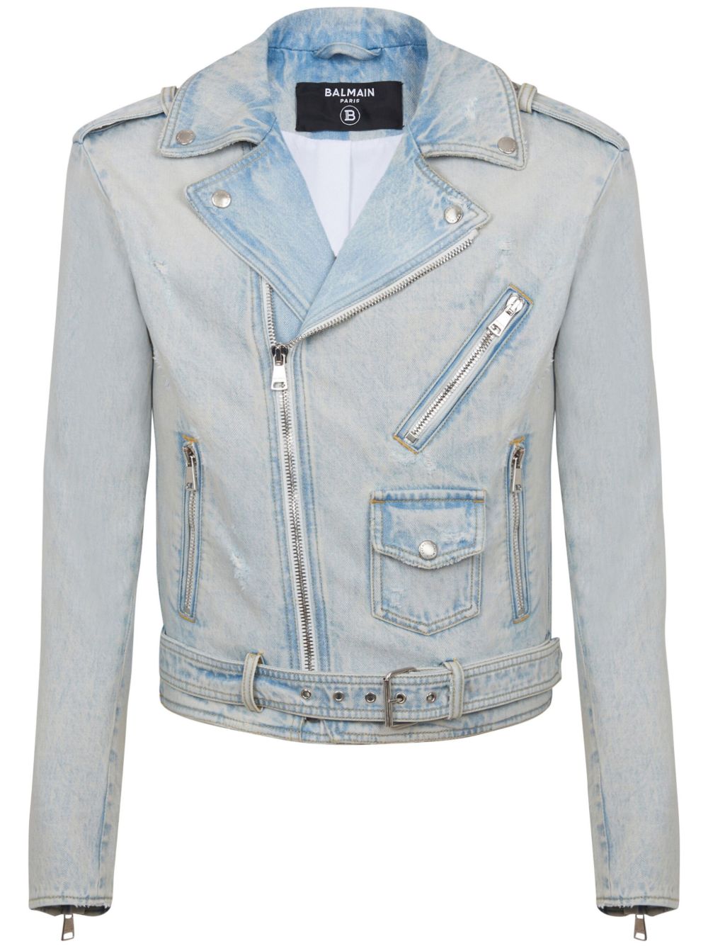 BALMAIN デニムジャケット ライトブルー
