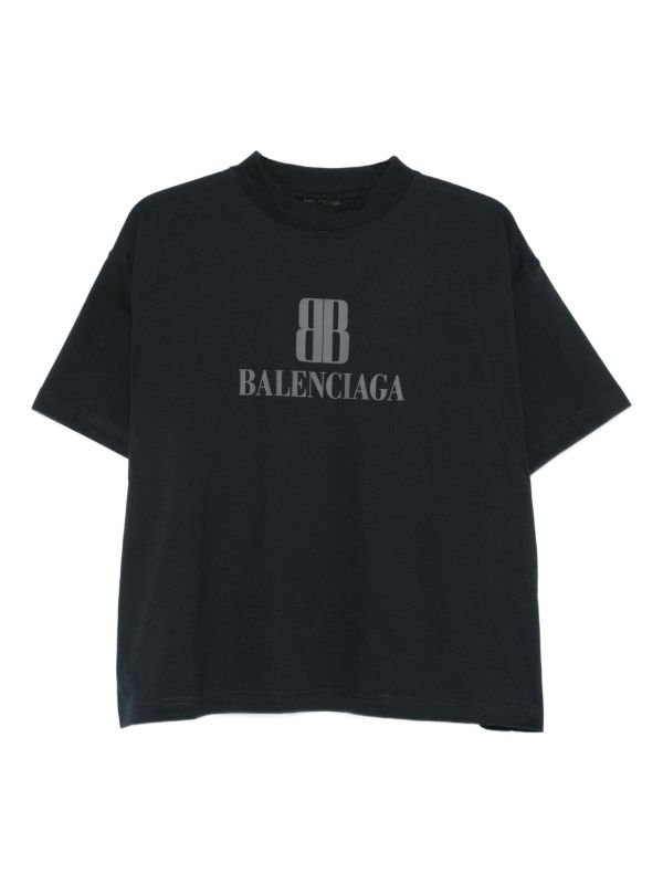 Balenciaga ロゴ Tシャツ | ブラック | FARFETCH JP