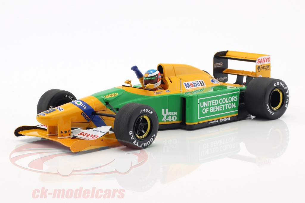 And another exclusive model: Schumachers Camel Benetton Ford