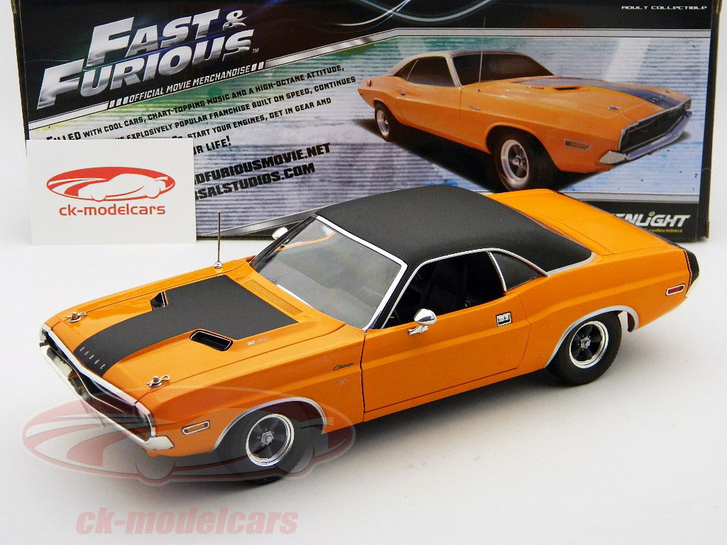 Greenlight 1:18 Dodge Challenger R/T Movie Car 2 Fast 2 Furious