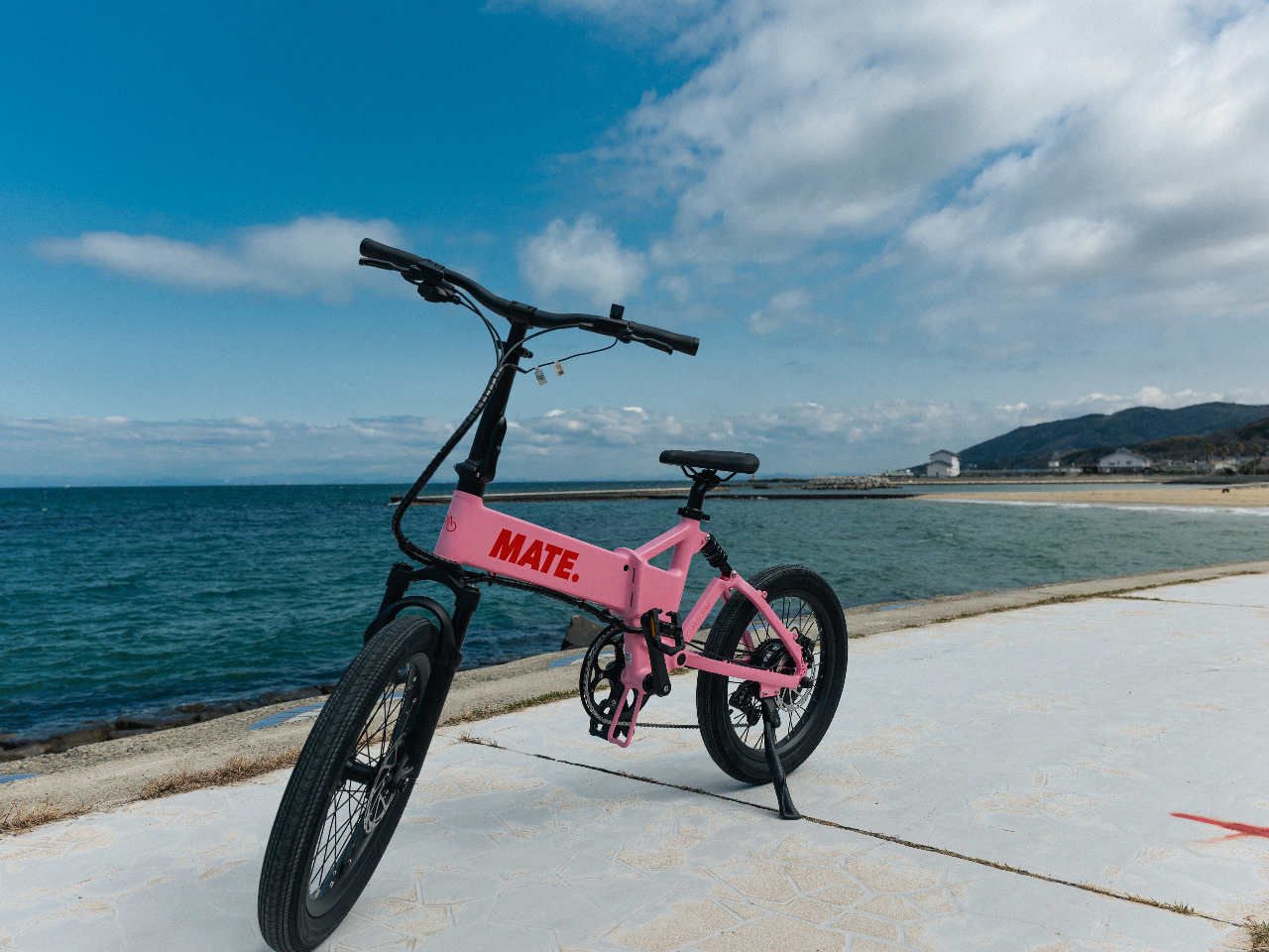 淡路島｜MATE電動アシスト自転車で映えサイクリング♪気軽に絶景を満喫