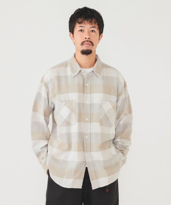 BEAMS（ビームス）チェック ネルシャツ（シャツ・ブラウス カジュアル