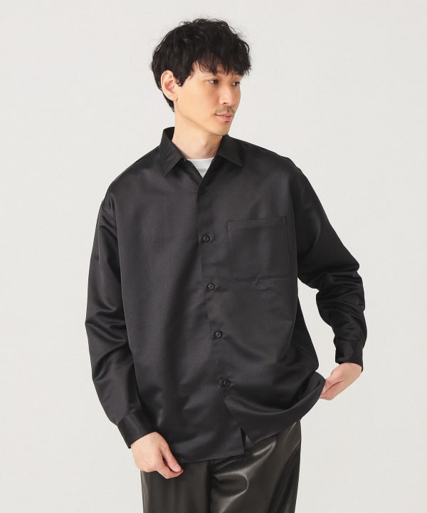 BEAMS（ビームス）【タイムセール】リラックスフィット レザールック