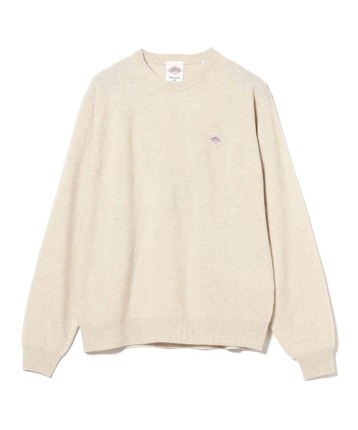 BEAMS（ビームス）DANTON / Lambswool Crew Neck Knit（トップス