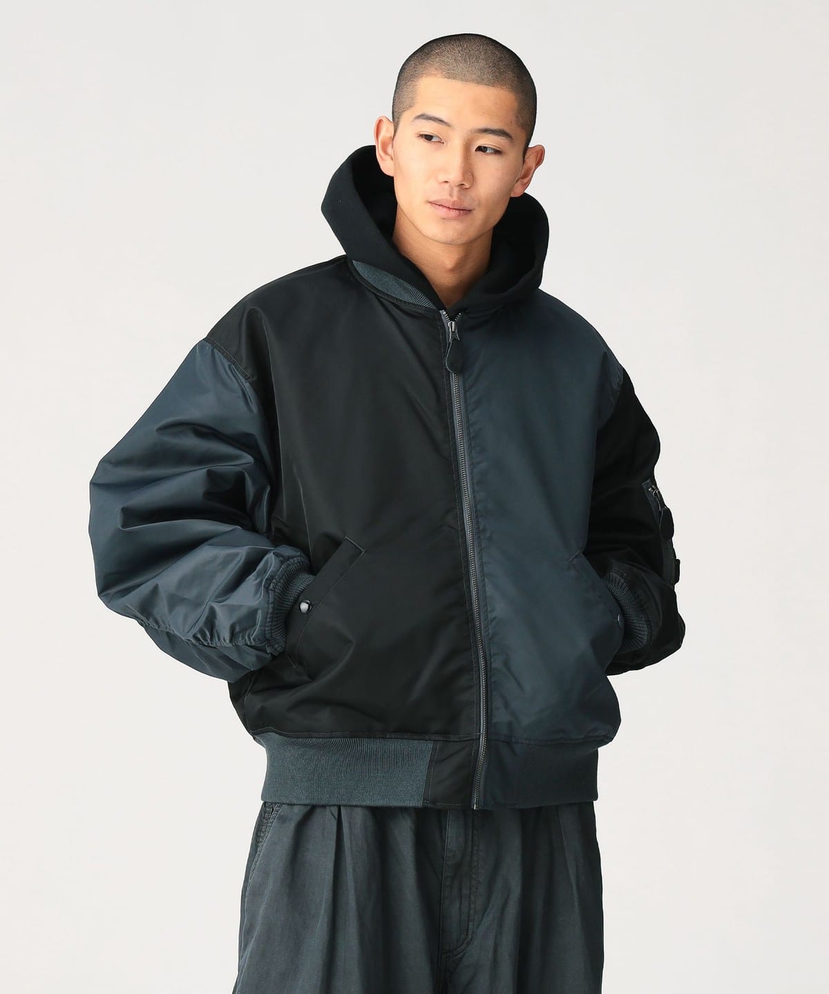 BEAMS（ビームス）Crazy MA-1 Jacket（ブルゾン ブルゾン）通販｜BEAMS