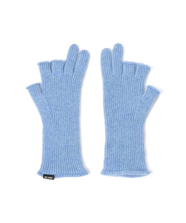 BEAMS（ビームス）カシミヤ フィンガーレス グローブ（ファッション