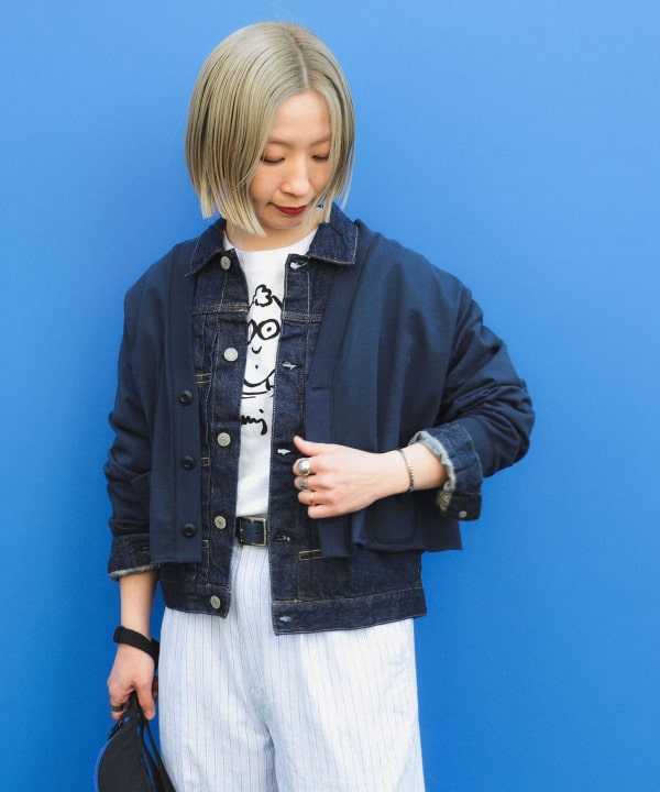 BEAMS BOY（ビームス ボーイ）【タイムセール】カットオフ Vネック