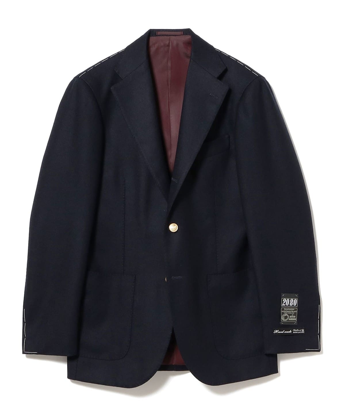 BEAMS F（ビームスF）HANDMADE ARTHUR HARRISON ネイビー ブレザー