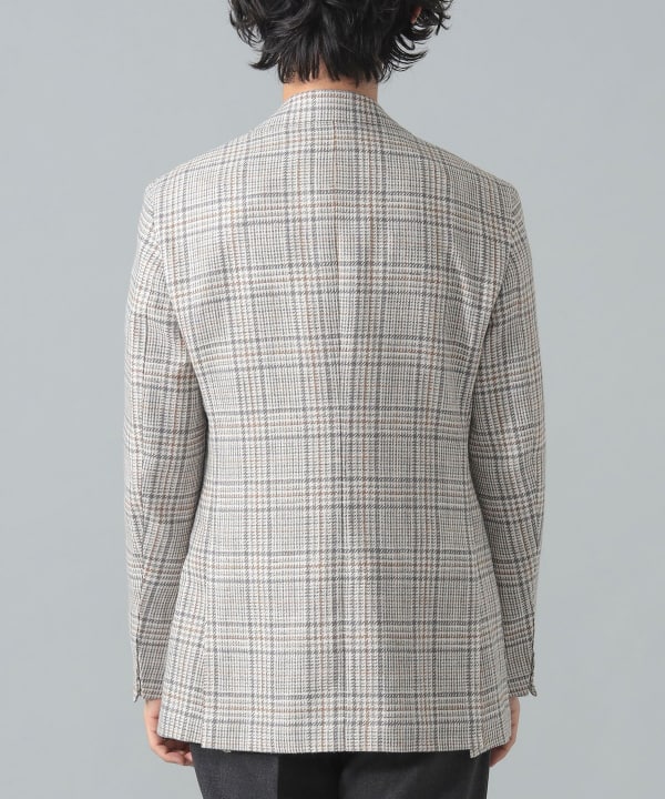 BEAMS F（ビームスF）FERLA ミックスファブリック グレンチェック