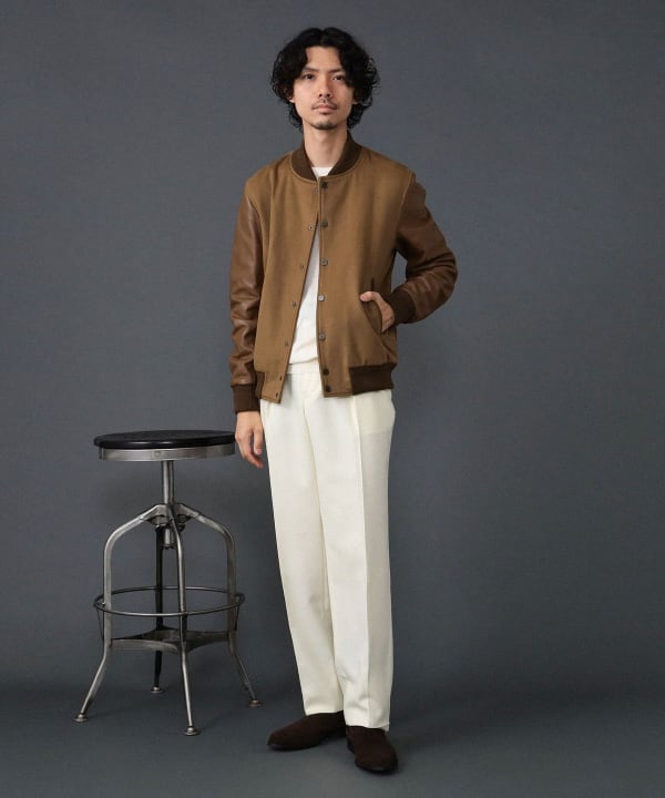 BEAMS F (BEAMS F)[Special order] CINQUANTA / Combi Leather Stajan