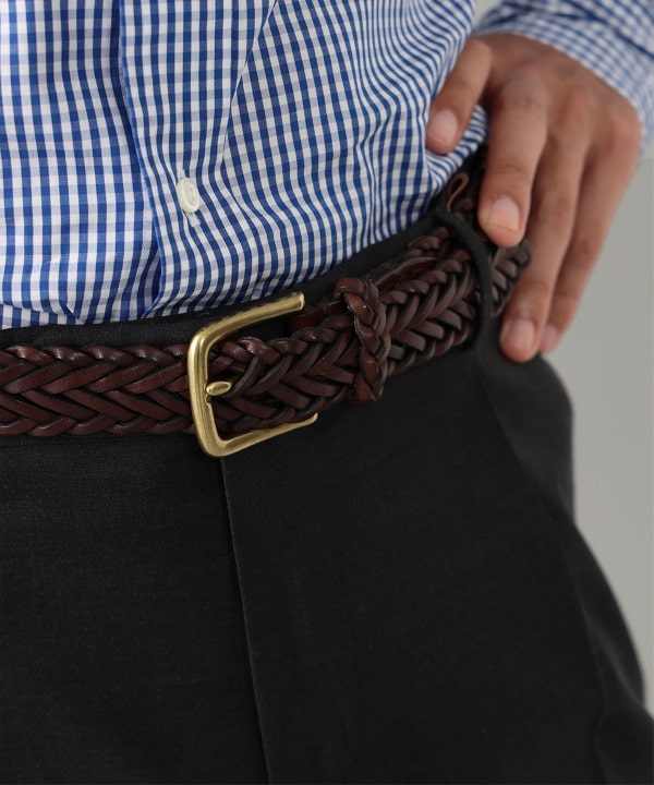 BEAMS F（ビームスF）【別注】Lloyd Footwear / レザー メッシュベルト