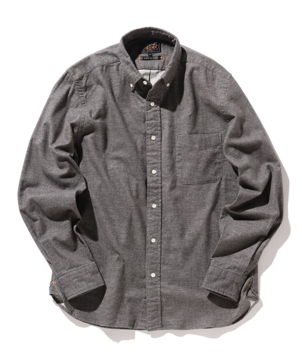 BEAMS PLUS（ビームス プラス）B.D. Flannel Solid（シャツ・ブラウス