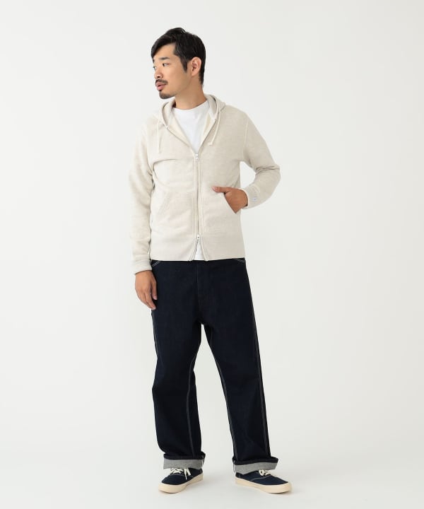 BEAMS PLUS（ビームス プラス）【別注】LOOPWHEELER / Slim Zip Sweat