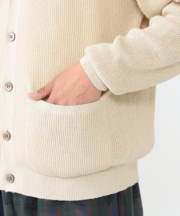 BEAMS PLUS（ビームス プラス）【別注】BATONER / SILK CARDIGAN