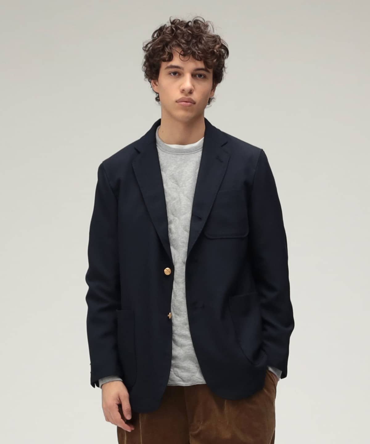BEAMS PLUS（ビームス プラス）3B Comfort Blazer Uniform Serge