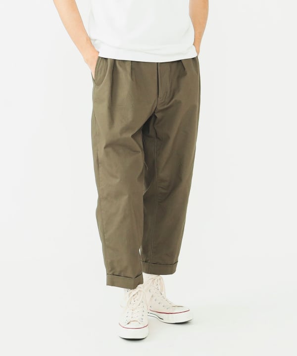BEAMS PLUS（ビームス プラス）2 Pleats Tapered Twill（パンツ