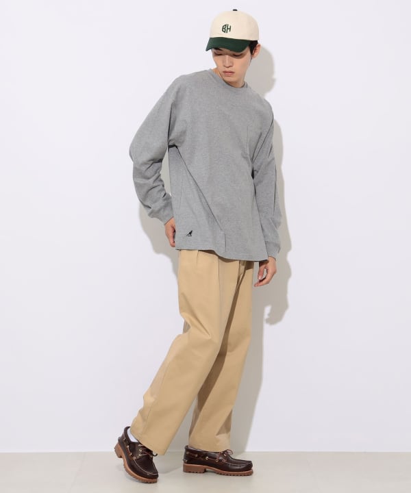 BEAMS HEART（ビームス ハート）2タック ワイド チノ パンツ（パンツ