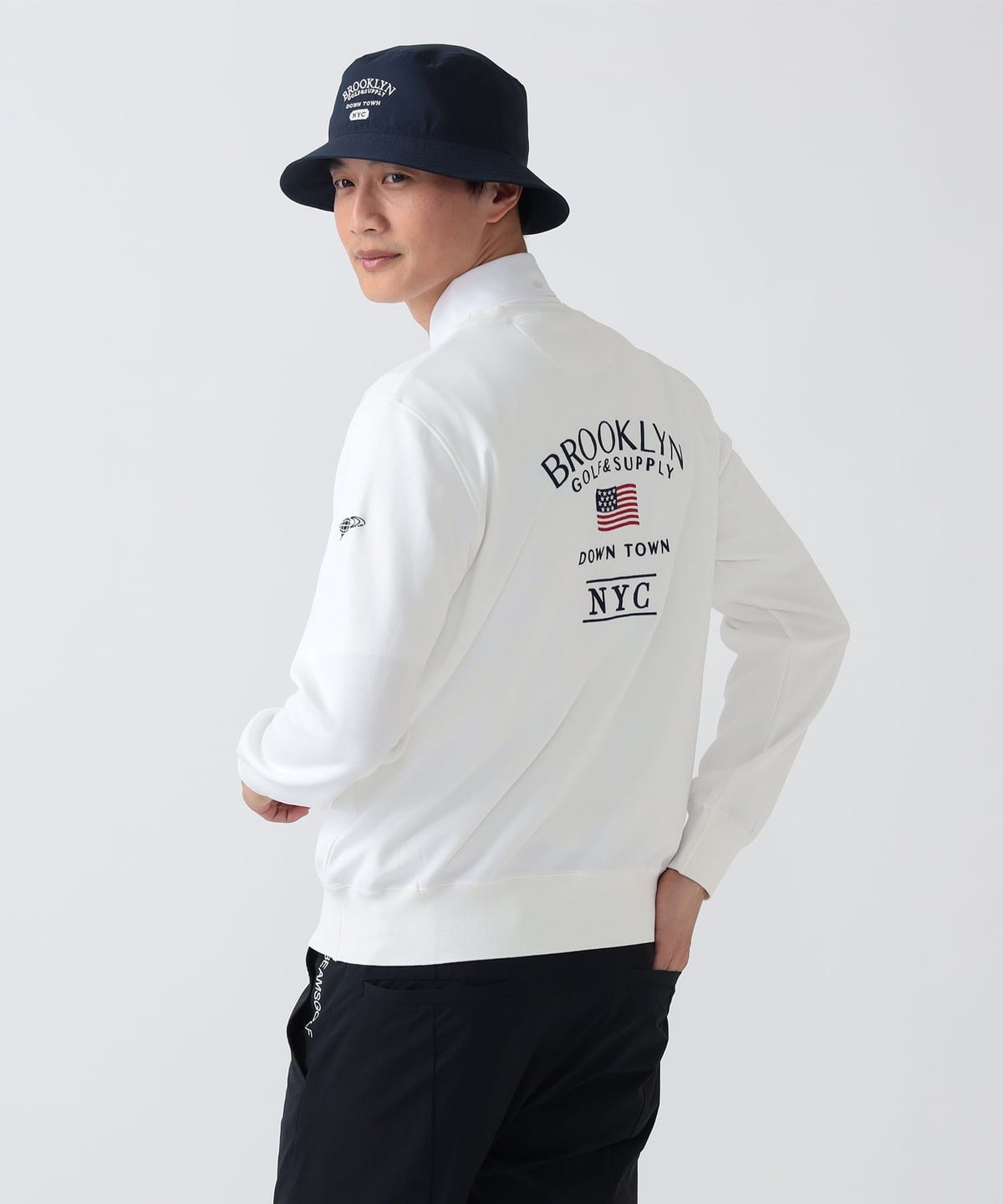 BEAMS GOLF（ビームス ゴルフ）〈MEN〉 PURPLE LABEL / BROOKLYN ロゴ